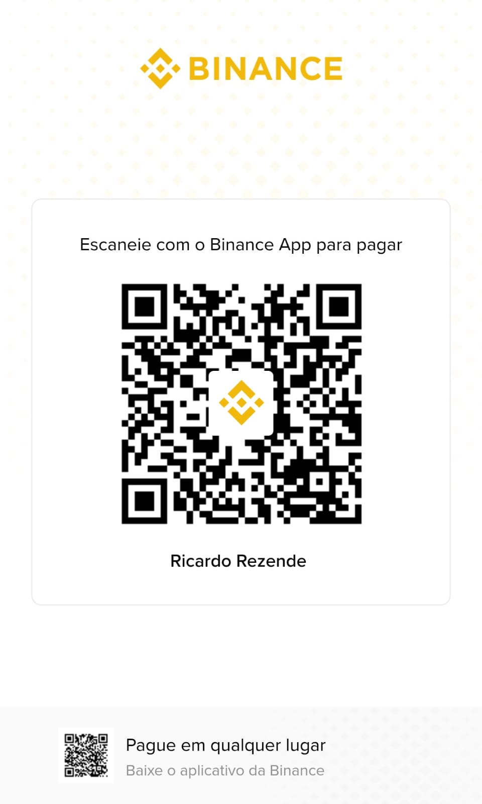 QR Code Binance
